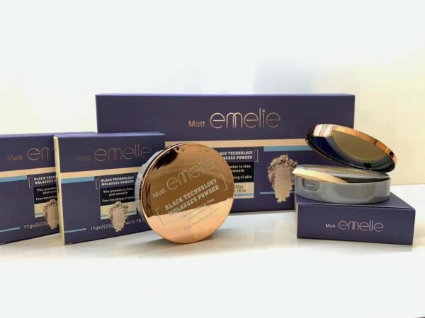 Best Matt emelie Black technology molasses face powder