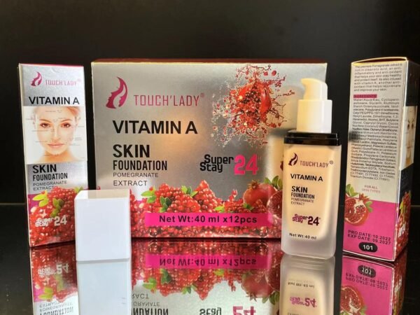 Best Touch lady Vitamin A skin Foundation Pomegranate Extract